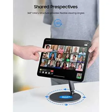 BENKS Magnetic iPad Stand - 360° Rotating Holder For iPad Pro