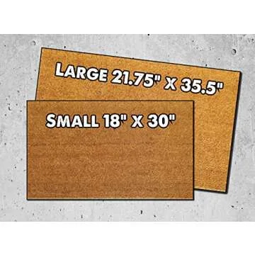 Funny Handpainted Welcome Doormat by Killer Doormats