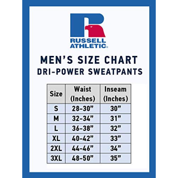 Russell Athletic Dri-Power Sweatpants for Men