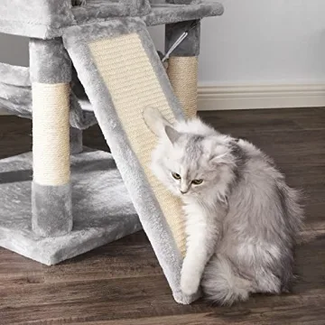 BEWISHOME 64.5in Cat Tree for Multi-Level Fun and Scratching