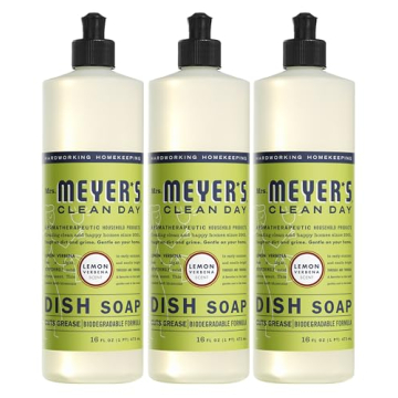 Eco-Friendly Lemon Verbena Dish Soap Refill Pack of 3