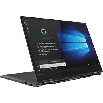 Lenovo New 2018 Yoga 730 2-in-1 15.6" FHD IPS Touch-Screen Laptop, Intel i5-8250U, 8GB DDR4 RAM, 256GB PCIe SSD, Thunderbolt, Fingerprint Reader, Backlit Keyboard, Built for Windows Ink, Win10