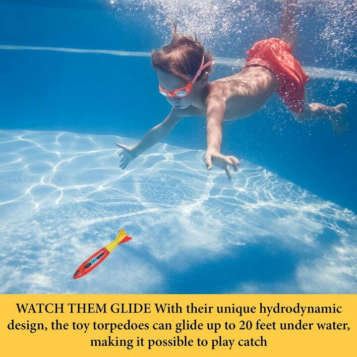 Underwater Diving Torpedo Bandits - 5" Sharks Set