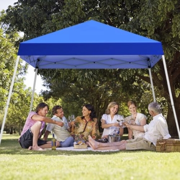 Oneofics 10x10 FT Pop-Up Canopy Tent with UV Protection