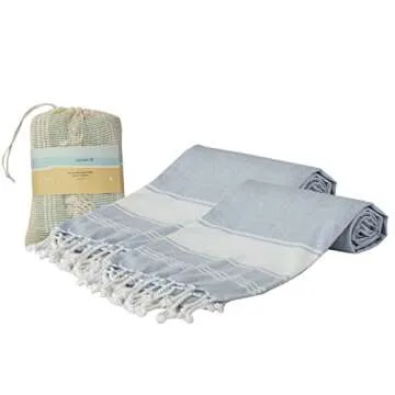 Oversized LANE LINEN Beach Towels 2 Pack Quick Dry