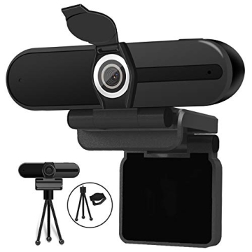 XPCAM 4K Webcam with 8MP HD Camera and Dual Microphone
