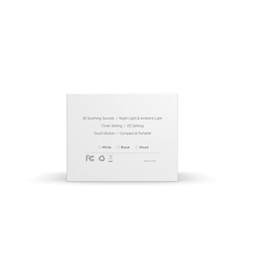 Premium White Noise Sound Machine for Better Sleep