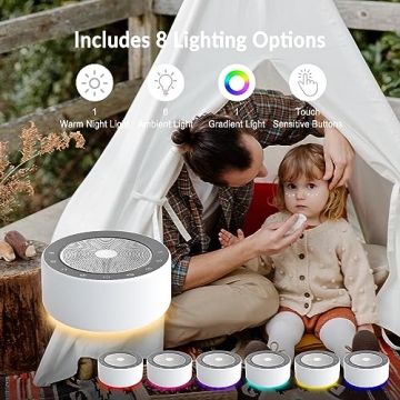 Premium White Noise Sound Machine for Better Sleep