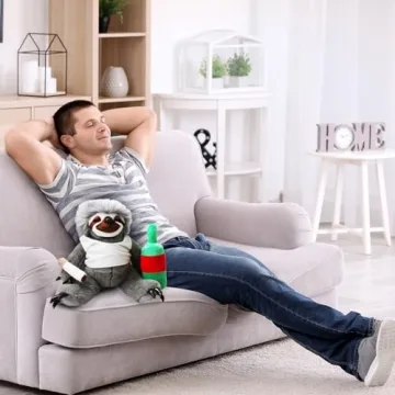 Gears Out Moochie The Farting Slacker Sloth - Fun Plush Toy