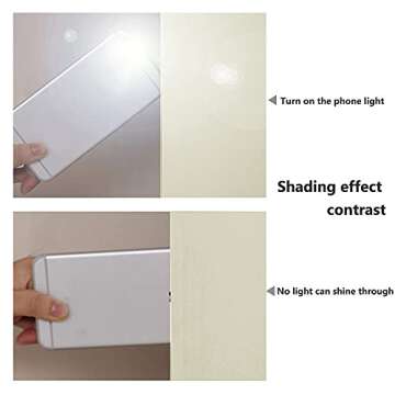 NICETOWN Living Room Completely Shaded Draperies, Privacy Protection & Noise Reducing Black Lined In...