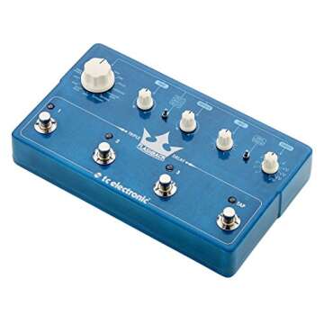 TC Electronic FLASHBACK TRIPLE DELAY - Intuitive Three-Engine Delay Pedal