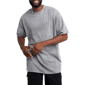 Champion Men's Classic Jersey Tee Shirt - Soft, Stylish