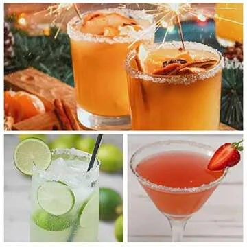 Harewu 3-Tier Cocktail Seasoning Box for Margaritas