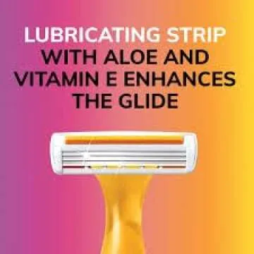 BIC Soleil Color Collection Disposable Razors for Women, 16-Count, 3 Blades - Premium Shaving Razor Set with Aloe Vera and Vitamin E Lubricating Strip - Luxurious Personal Care Products