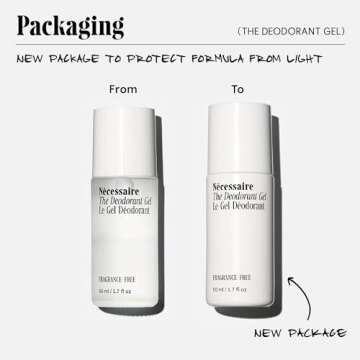 Nécessaire The Deodorant Gel - Clinical Deodorizing Treatment with 5% AHA. Vitamin B5 + B3. No Bumps. No Discoloration. Dermatologist-Tested. 1.7oz
