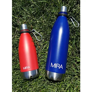 MIRA Durable Silicone Carrier with Carabiner Clip for Bottles