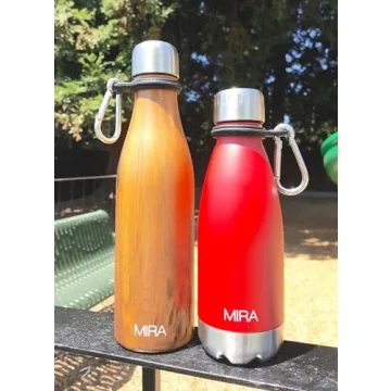MIRA Durable Silicone Carrier with Carabiner Clip for Bottles