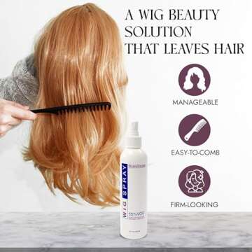 Brandywine Non-Aerosol Wig Spray for All Wigs - Strong Hold