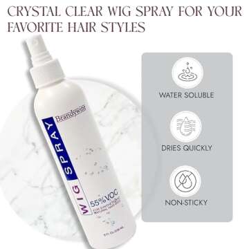 Brandywine Non-Aerosol Wig Spray for All Wigs - Strong Hold
