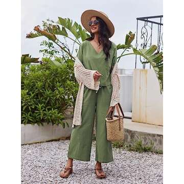 Stylish Ekouaer Women's Cotton Lounge Set for All Occasions