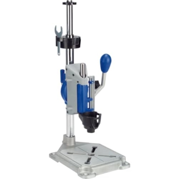 Dremel Drill Press Rotary Tool Workstation Stand - Precision Tool Holder for Angled and Perpendicula...
