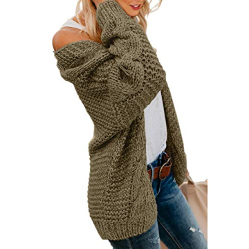 Astylish Cozy Chunky Knit Cardigan for Women