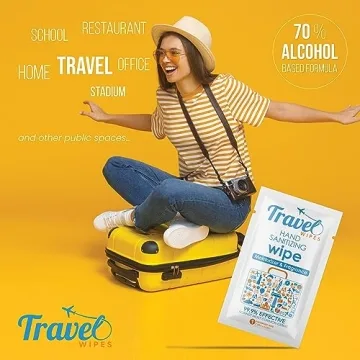 Travel Hand Sanitizing Wipes - Fresh Citrus Scent 30ct