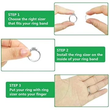 Ring Size Adjuster for Loose Rings - Comfortable Fit