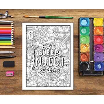 IVF Life: An Adult Coloring Book for Women