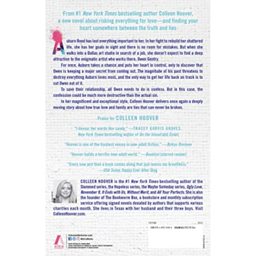 Confess A Novel Colleen Hoover Love Art Secrets