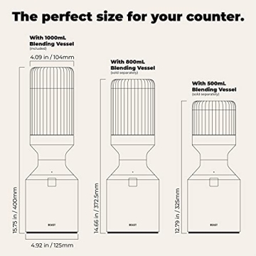 Beast Blender | High Power, Stylish Design, Versatile Use