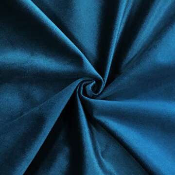 INSPI DECOR Blue and Gold Pillow Cover Super Soft Velvet Geometric Throw Pillow Cover 18x18 Inch – Set of 2