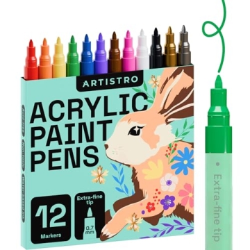ARTISTRO Acrylic Paint Pens - Ideal for Creative Minds