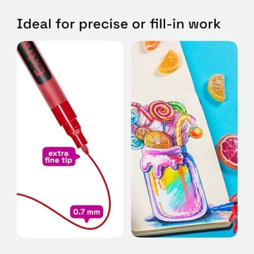 ARTISTRO Acrylic Paint Pens - Ideal for Creative Minds