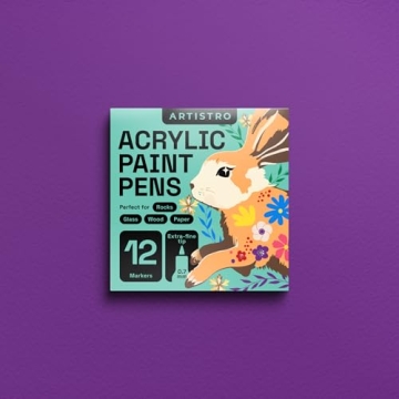 ARTISTRO Acrylic Paint Pens - Ideal for Creative Minds