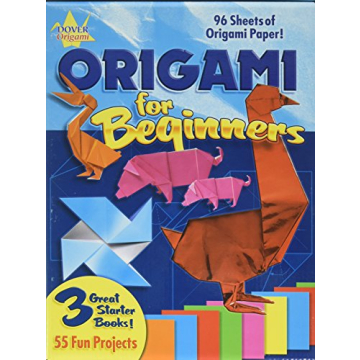 Origami Fun Kit for Beginners with Three Books
