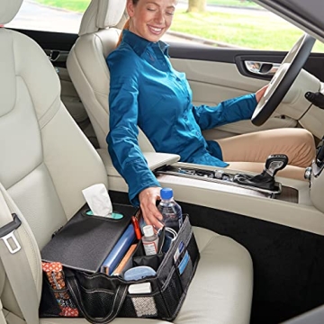 High Road SeatStash Car Organizer with Tissue Holder