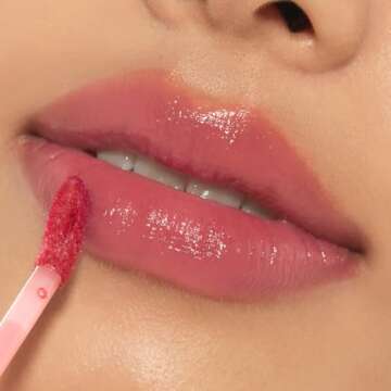 ETUDE Glow Fixing Tint #2 Mellow Pink | Non-sticky Glossy Shine Lip stain | Fills up with comfortable moisture | Tinting for dry lips