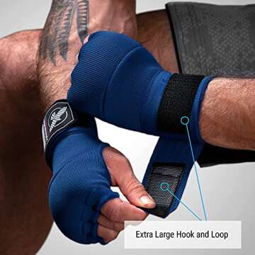 Hayabusa Quick Gel Boxing Hand Wrap Gloves for Efficient Training