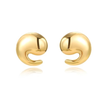 Chic Gold Chunky Earrings Perfect for Any Occasion