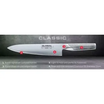 Global 5.5" Vegetable Knife for Precision Chopping