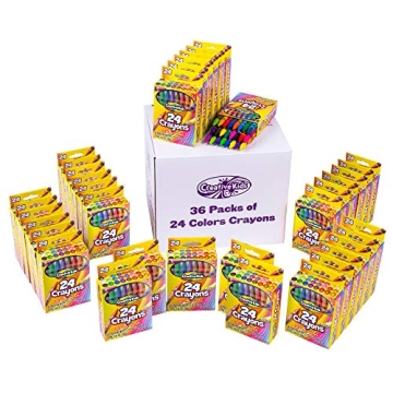 Creative Kids Bulk Crayons 864 - Ideal for Classrooms
