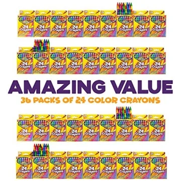 Creative Kids Bulk Crayons 864 - Ideal for Classrooms