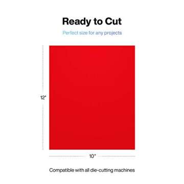 Primology Heat Transfer Vinyl: 35 Pack 12" x 10" Premium Iron On Vinyl, HTV Vinyl for T-Shirts - 31 Assorted Colors - Black, White, Gold, Neon for Cricut, Silhouette Cameo, Heat Press Machine