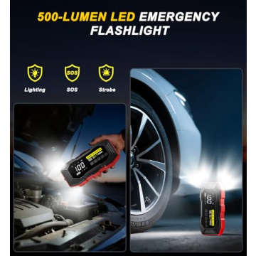 Jump Starter with Air Compressor for All Vehicles