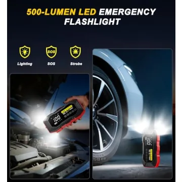 Jump Starter with Air Compressor for All Vehicles