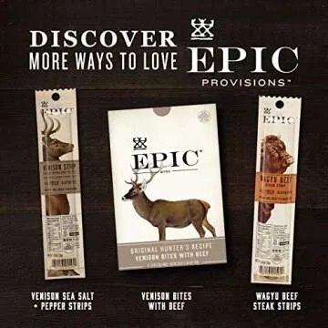 EPIC Bars Variety Pack: Delicious Keto-Friendly Snacks