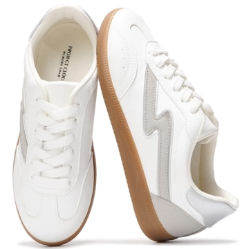 Trendy Project Cloud Irita Women's Casual Sneakers - Comfortable Lace-up Shoes with Memory Foam