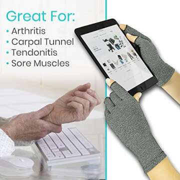 Vive Arthritis Gloves for Pain Relief and Support