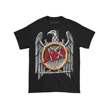 Slayer Men's Silver Eagle T-shirt XX-Large Black